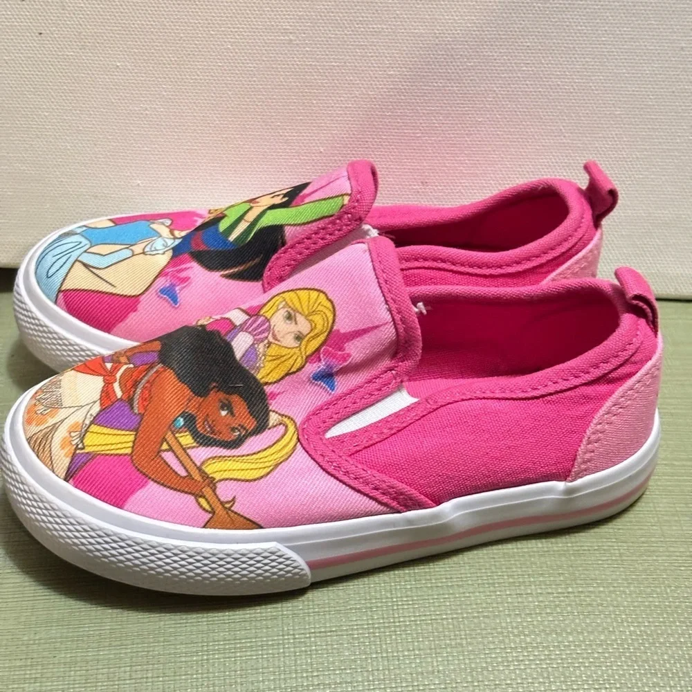 Disney Princess Girls - Kids Disney Character Loafer Low top SlipOn Casual